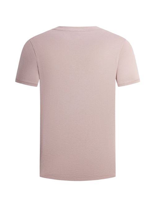 T-shirt uomo Emporio Armani rosa con logo EMPORIO ARMANI | EM004583AF13669M4146